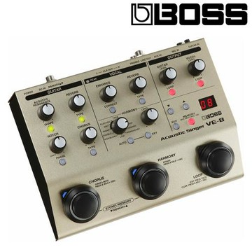 『BOSS』便攜式吉他彈唱的好夥伴 VE-8 / 公司貨保固