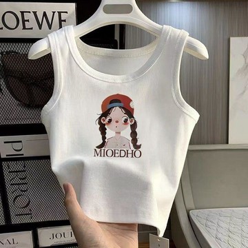滿額再享優惠🎊女童洋氣背心夏裝2026新款兒童百搭無袖上衣夏季時髦衣服G7UL