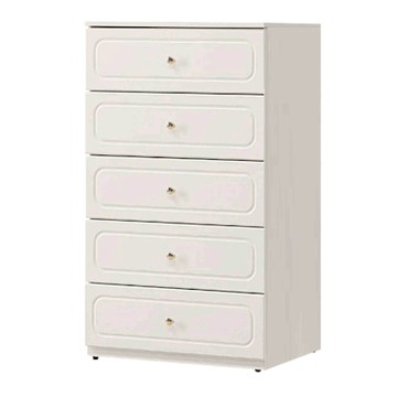 文創集 杜利安2.5尺五抽斗櫃-76x40x122cm免組