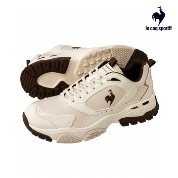 【LE COQ SPORTIF 法國公雞】網路獨家 BASQUE IV 運動鞋 老爹鞋 女鞋米色LJY73208