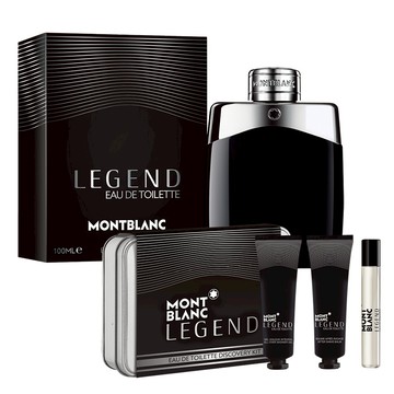 【MONTBLANC 萬寶龍】傳奇經典男性淡香水100ml(贈旅行組7.5ml+霜30ml+潔淨乳30ml.附紙袋)
