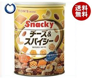 東洋ナッツ食品 トン チーズ＆スパイシー 300g缶＊12個入