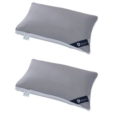 Ishur 伊舒爾 石墨烯乳膠獨立筒枕 天然乳膠填充 50顆袋裝靜音獨立筒彈簧 三層枕芯設計  70 x 45 cm  1件