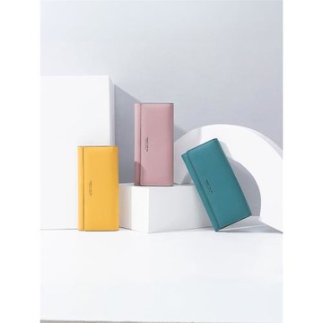 威臣新款perfect for you女士錢包韓版風琴包時尚手拿包pu wallet