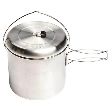 Solo Stove 不鏽鋼鍋 POT4000 4000ml 304不鏽鋼材質  1個  不鏽鋼色