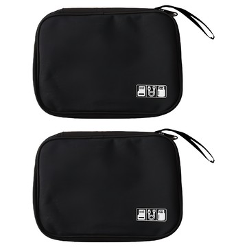 3C收納包 升級款 防震  時尚黑  2個