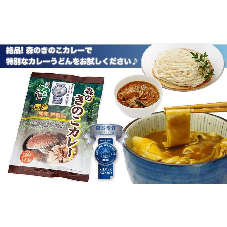 森のきのこカレー200g　1人前 レトルトカレー