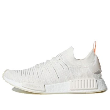 (WMNS) adidas NMD_R1 STLT Primeknit 'White Clear Orange'