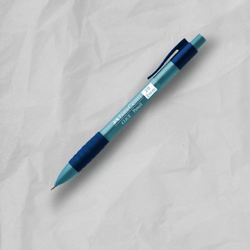 Faber-Castell 2.0mm 2B 自動鉛筆-藍-5入 (原廠正貨)