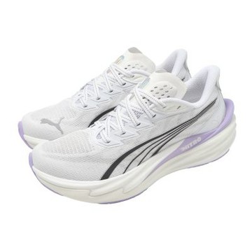 Puma 慢跑鞋 Deviate Nitro 4 W 女鞋 白 碳板 氮氣中底 運動鞋 312124-25