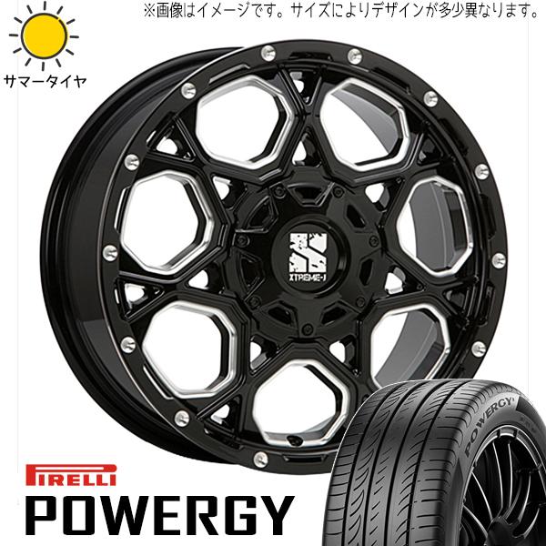 225/55R17 サマータイヤホイールセット レガシィ etc (PIRELLI POWERGY u0026 XTREME-J XJ06 5穴 114.3)  | LINEショッピング