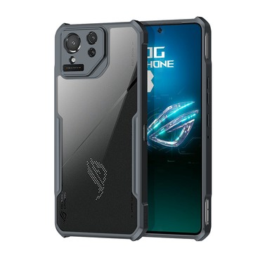 XUNDD 軍事防摔  ASUS ROG Phone 8 鏡頭全包覆 清透保護殼 手機殼(夜幕黑)