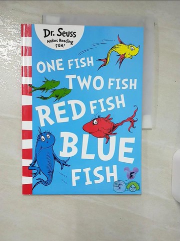 【書寶二手書T4／少年童書_UEF】One fish, two fish, red fish, blue fish_by Dr. Seuss
