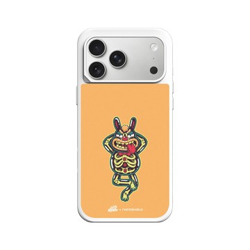 iPhone 17 Pro Max SolidX 白 - Ted Leonid Melendres - Skeleton Rabbit 骷顱兔