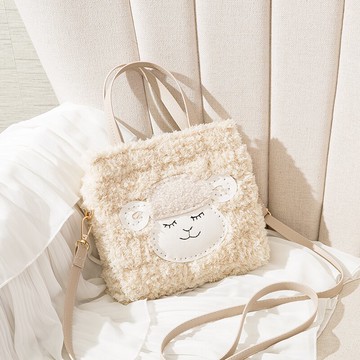 毛線diy手工編織包包手織材料包自制作禮物圣誕送女友毛毛手工包