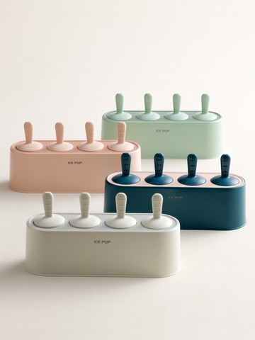 雪糕模具食品級硅膠創意家用自制做冰淇淋小冰棍冰棒冰糕磨具可愛