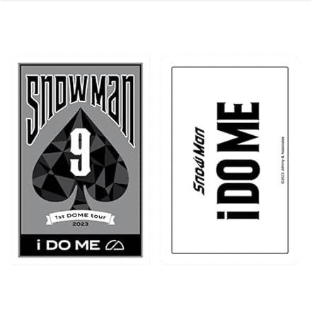 SnowMan 1st DOME tour 2023 i DO ME オフィシャルグッズ SnowMan トランプ