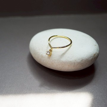 princess ring k_公主戒指k K金 線戒 婚戒 求婚戒 訂婚戒 細戒