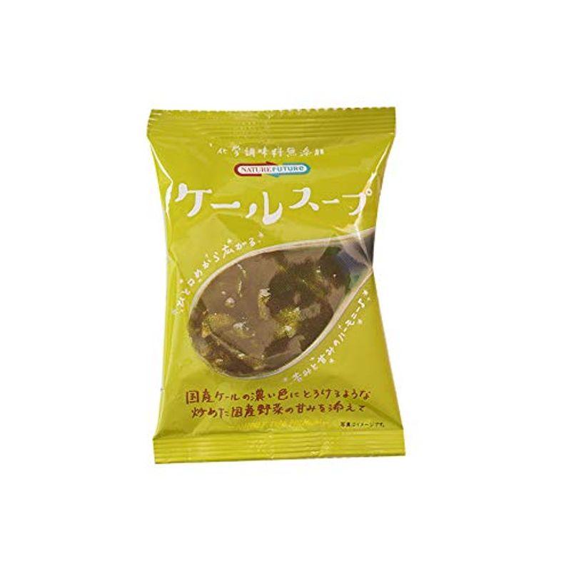 コスモス食品 フリーズドライ 化学調味料無添加 NATURE FUTURe ケールスープX15個