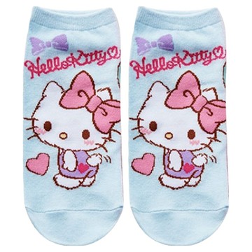 ONEDER 旺達 凱蒂直版襪 1入 (Hello Kitty授權)  顏色隨機  15~22cm