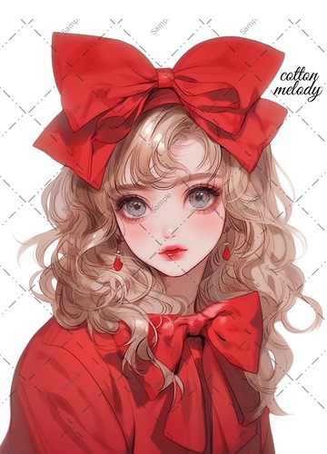 原始貼紙No.68 人物貼紙 原創貼紙 人物貼紙 女孩貼紙 原創人物貼紙