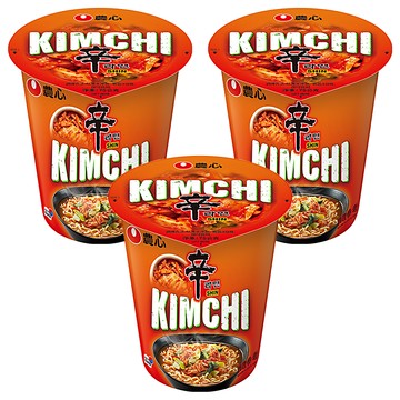 NONGSHIM 農心 辛辣白菜風味杯麵 75g  3入