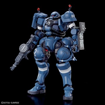 BANDAI萬代 機動戰士鋼彈 HG 1/144 GQuuuuuuX 軍警薩克Zaku  組裝模型擺件