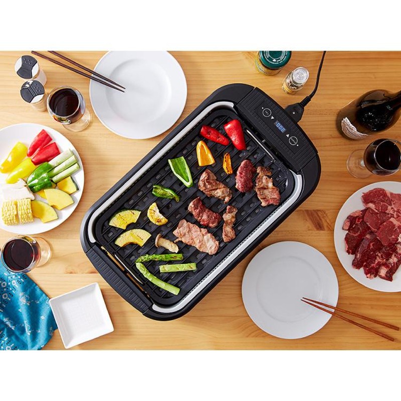 simplus シンプラス 吸煙グリル SP-GL02 ホットプレート 1350W 煙が出ない 焼肉 プレート 煙の少ない スモークレス 焼き肉機  調理温度調節 卓上 | LINEブランドカタログ