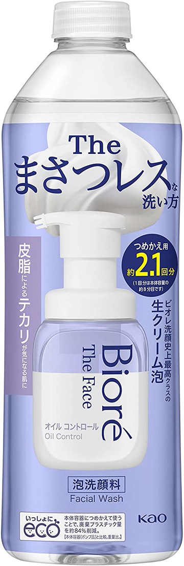 Kao Biore Zaface Oil Oil Control 340ml (about 2.1 times)