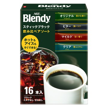 AGF Blendy 即溶黑咖啡 綜合風味  2g  1個  16個裝