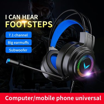 USB 7.1 Wired Gaming Headset Gamer Headphones G58頭戴式耳機