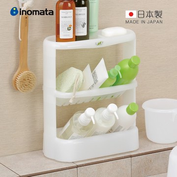 日本inomata 日本製浴室盥洗用品三層置物架