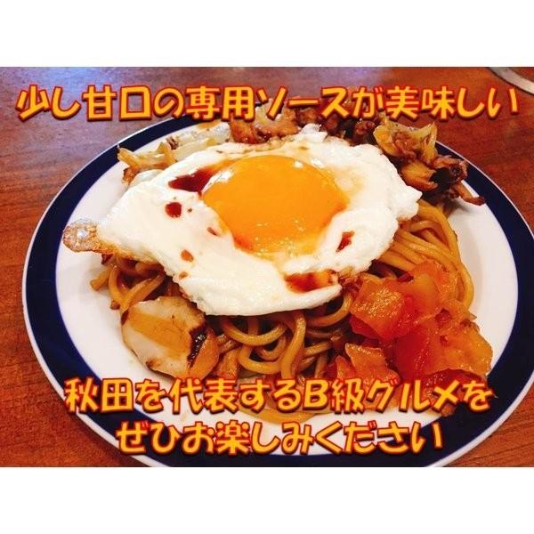 焼きそば B級グルメ バーベキュー 秋田 名物 お土産 贈り物 送料無料    横手焼きそば 2人前入り 2個セット