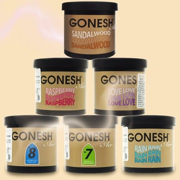 【日系報馬仔】GONESH 日本 芳香膠 100g  芳香劑 增量版大容量 香氛 車用芳香 香氛罐 DS025871