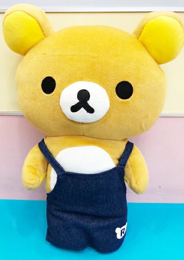 【震撼精品百貨】Rilakkuma San-X 拉拉熊懶懶熊 拉拉熊絨毛娃娃-圍裙造型-拉拉熊#88530 震撼日式精品百貨