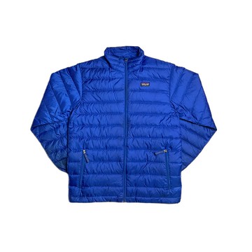 Patagonia 寶藍色羽絨外套