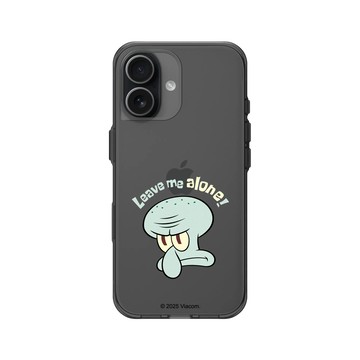 iPhone 17 Clear (相機按鈕) 酷墨灰 - 海綿寶寶 SpongeBob - 別來煩我!