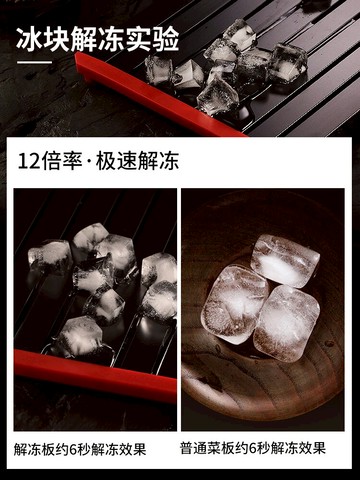 日式解凍板牛排化肉急速解凍神器快速解凍肉消毒砧板菜板廚房家用