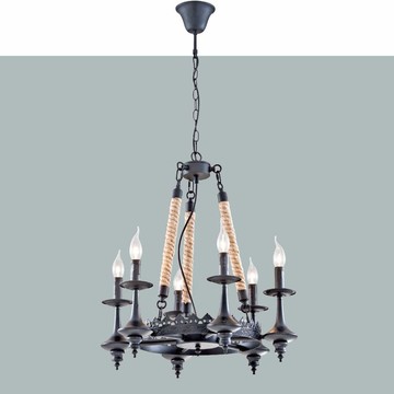 E27手工綁麻繩吊燈 B106-48-93431