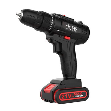 鋰電鑽 21V 多功能家用充電式電動沖擊鑽電動工具手電鑽 可開發票 快速出貨