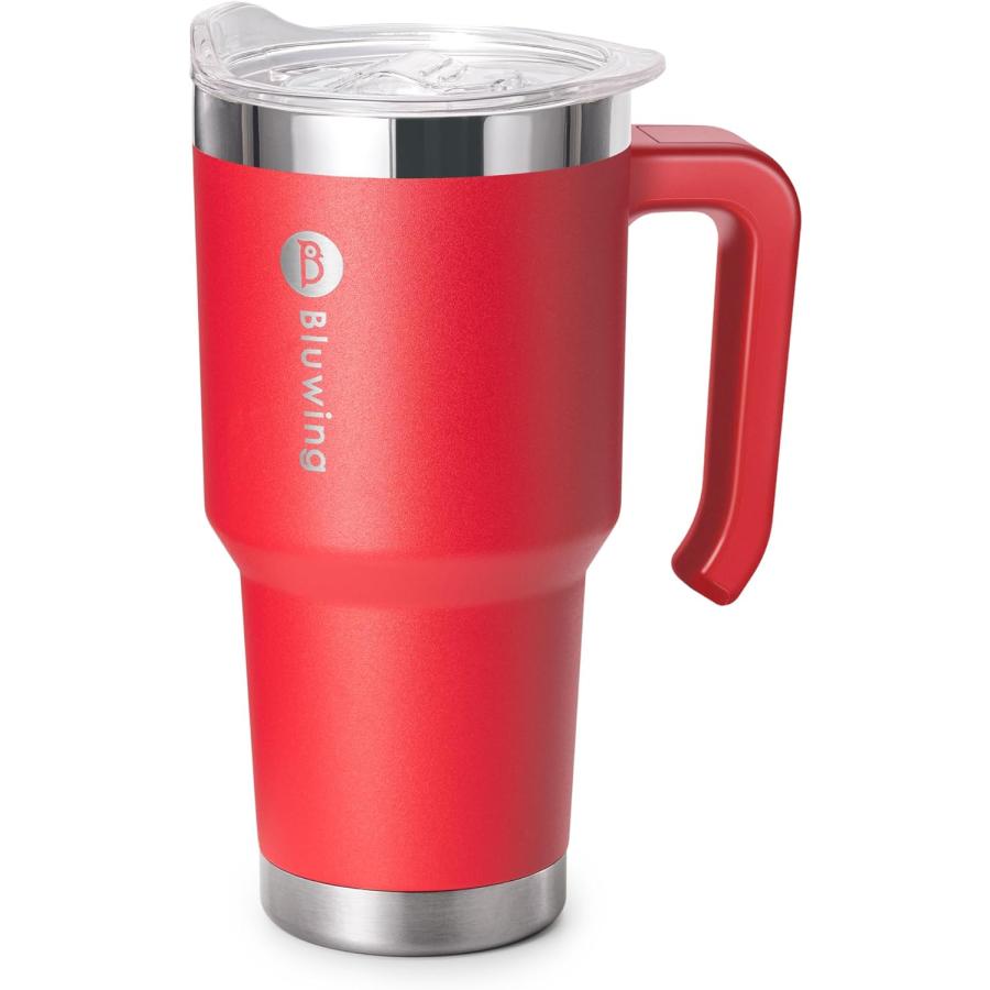 MalloMe Bearclaw Tumbler With Straw - Insulated Stainless Steel Coffee