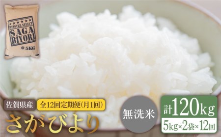 さがびより 無洗米 10kg（5kg×2袋）特A評価 特A 特A米 米 定期便 お米 佐賀 [HBL049]