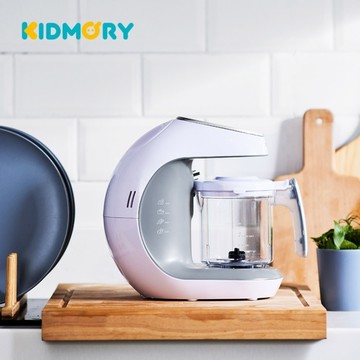 【KIDMORY】 觸控式食物調理機-寶寶調理機(副食品調理機 磨泥/蒸煮/自動料理機)KM-352