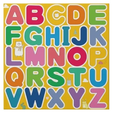 風車圖書 磁性認知訓練板 大寫ABC 129 24 x 24 x 0.5cm 3歲以上  1個