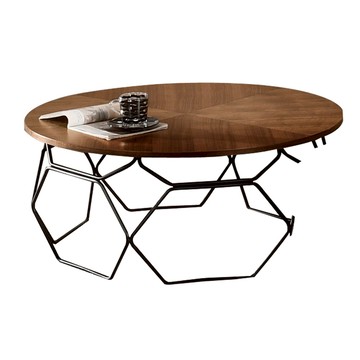 【Hampton 漢汀堡】道森圓型茶几-大