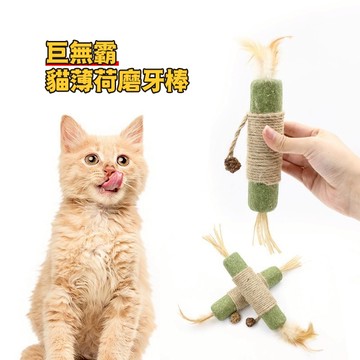 🔥台灣現貨 🐱貓薄荷磨牙棒 寵物潔牙棒 貓咪磨牙棒 貓咪自嗨解悶神器 逗貓玩具 耐啃咬 小貓咪消耗體力用品 貓薄荷逗貓棒
