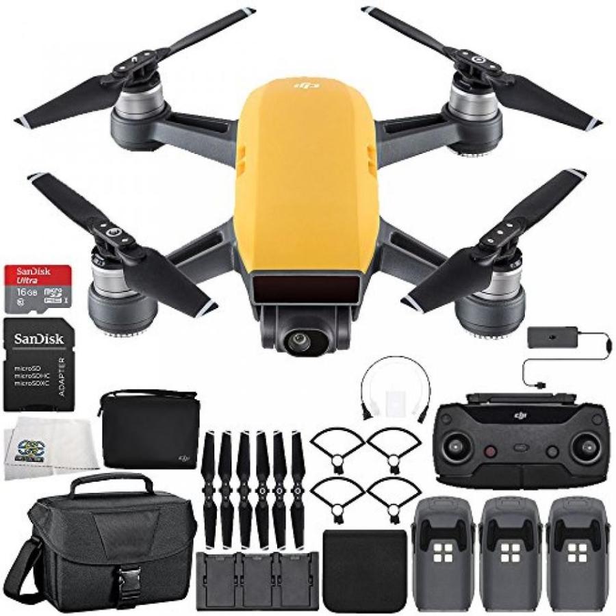 ドローン DJI Spark Portable Mini Drone Quadcopter Fly More Combo