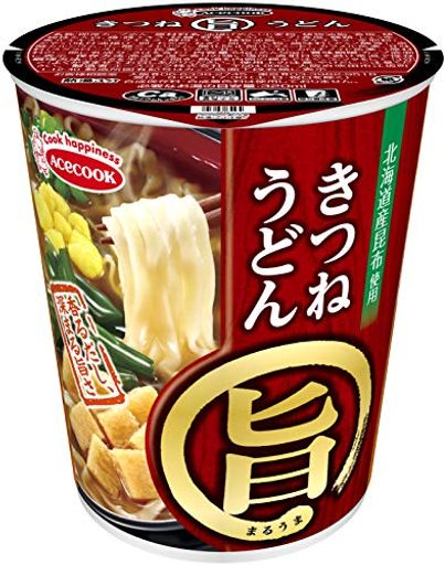 エースコック まる旨 きつねうどん 59G 12個