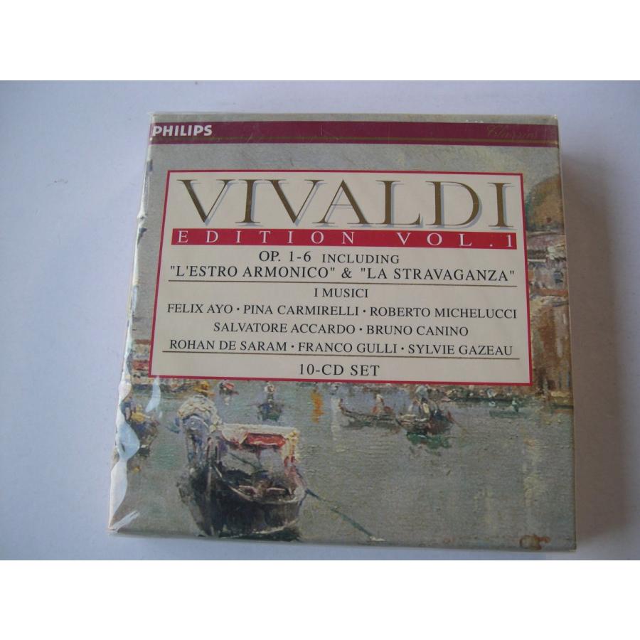 Vivaldi  Edition  Vol.1   Op.1-6   I Musici, etc. 10 CDs    CD