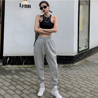 スウェットパンツ韓国オルチャンストリートダンス衣装原宿系レッスン着hiphopワンポイントボトムス 通販 Lineポイント最大get Lineショッピング